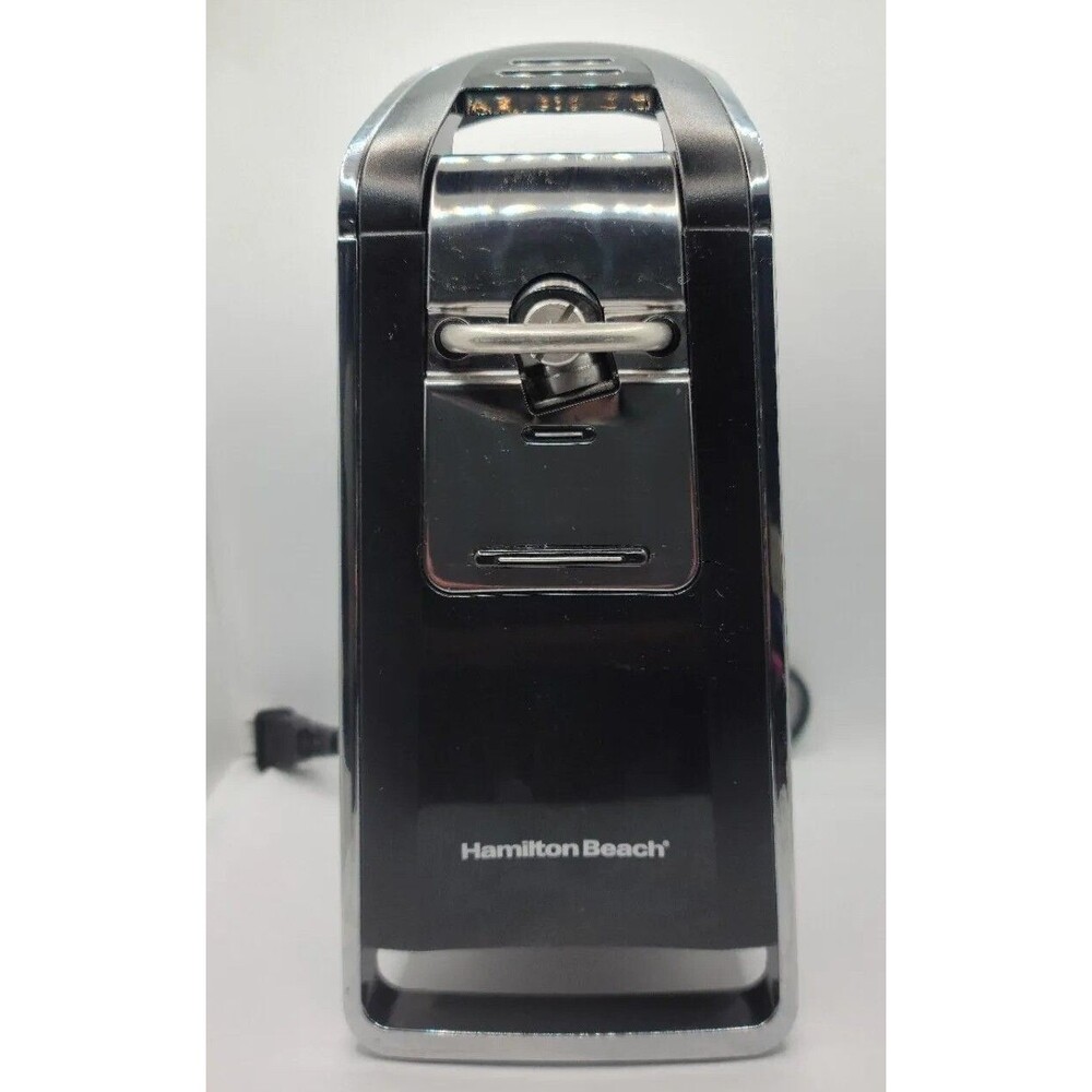 Can Opener Electric Automatic Stainless Steel Kitchen Smooth Edge Tool Lever New